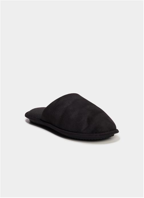 La Halle Chaussons MULMALO_P_H_OUV_261 homme noir