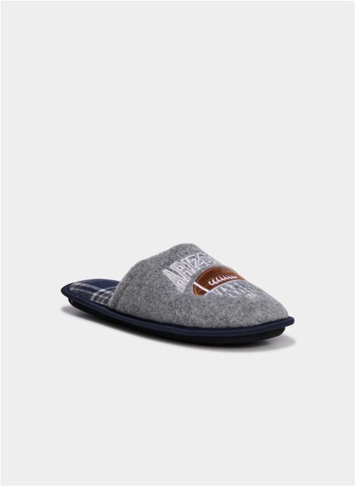 La Halle Chaussons MULARIZONA_P_H_OUV_0_262 homme gris
