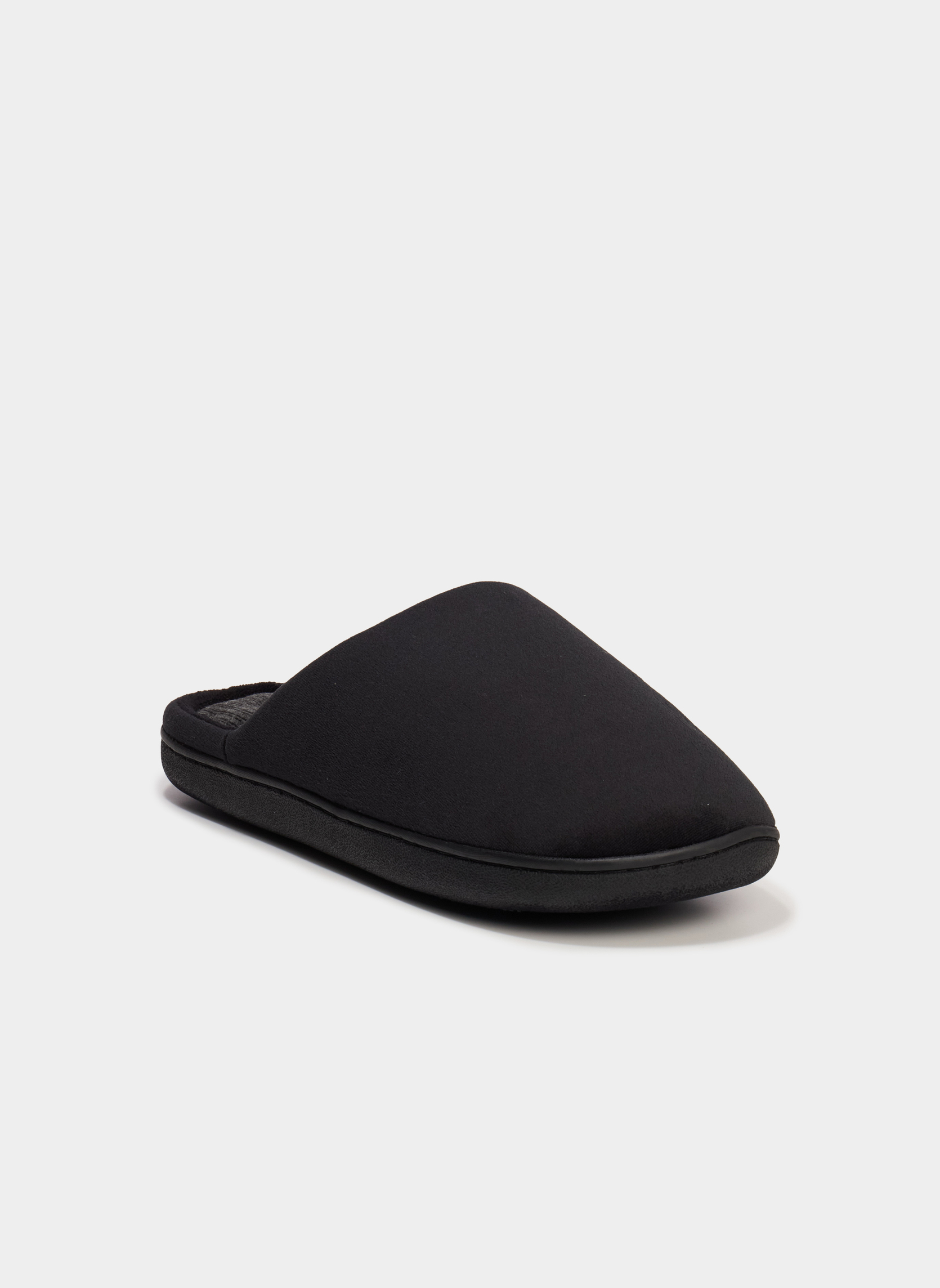 Chaussons MULLIAM_P_H_OUV_261 homme noir La Halle Chaussons MULLIAM_P_H_OUV_261 homme noir Noir