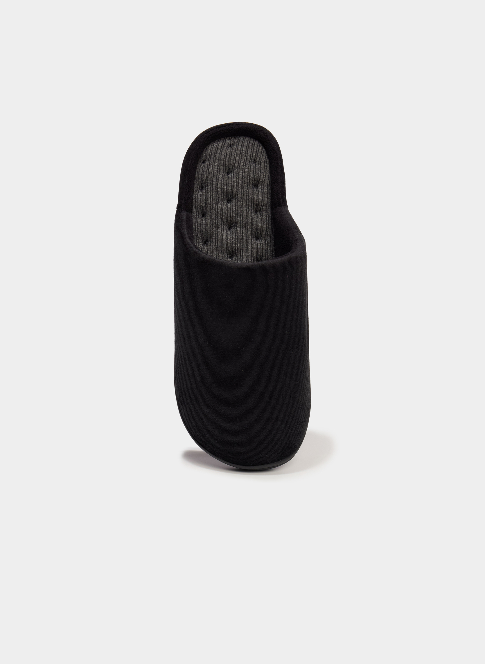 Chaussons MULLIAM_P_H_OUV_261 homme noir La Halle Chaussons MULLIAM_P_H_OUV_261 homme noir Noir