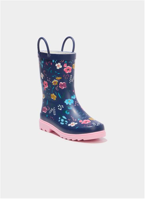 La Halle Bottes LBERTILLE_S_MF_PLUIE_261 fille bleu