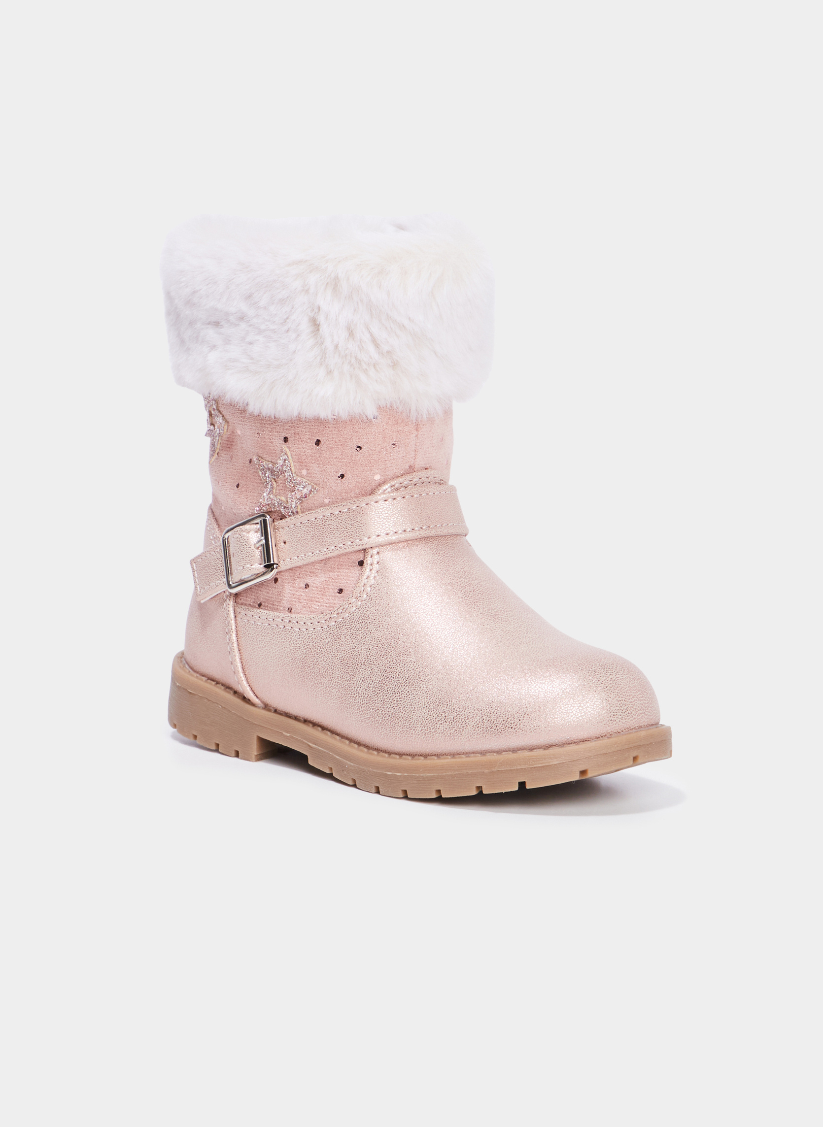 Bottes FSTAR_S_MF_BOT_242 fille rose La Halle Bottes FSTAR_S_MF_BOT_242 fille rose Rose clair