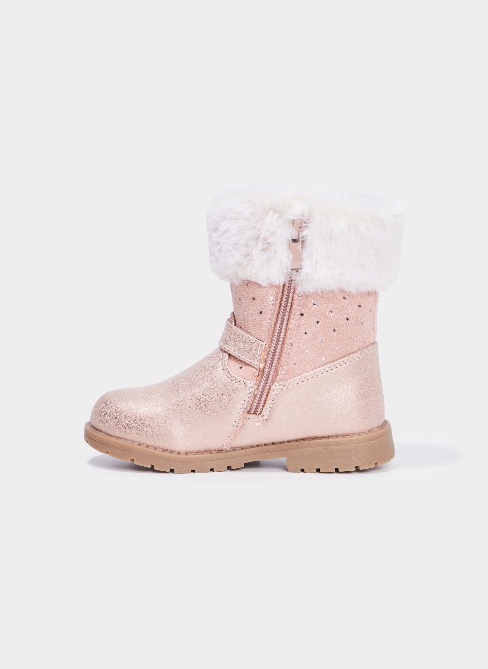 Bottes FSTAR_S_MF_BOT_242 fille rose La Halle Bottes FSTAR_S_MF_BOT_242 fille rose Rose clair
