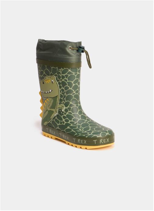 La Halle Bottes LIREX_S_PG_PLUIE_0_252 garçon vert