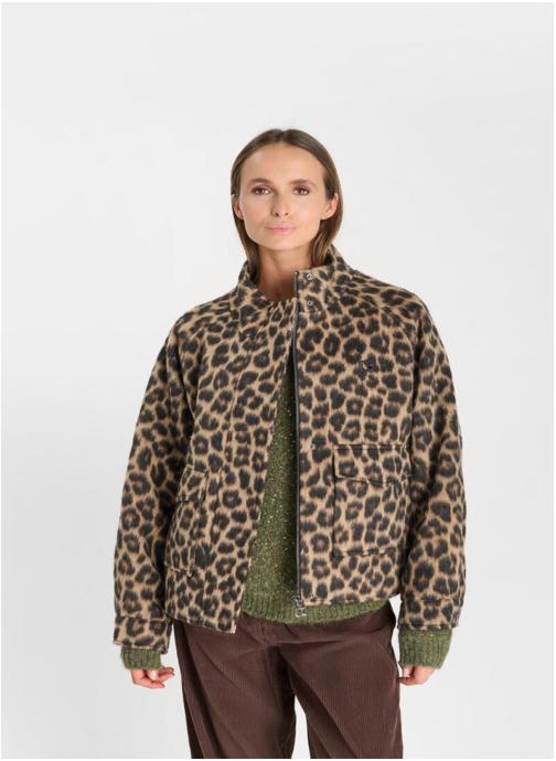 Le temps des cerises Blousons Blouson ZOLEO Brown femme marron