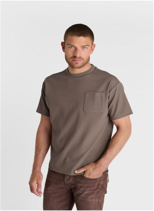 Le temps des cerises Tee-shirts Tee-Shirt COBA Brown homme marron