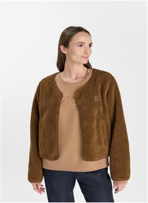 Le temps des cerises Vestes de costume Veste POEMA Brown femme marron