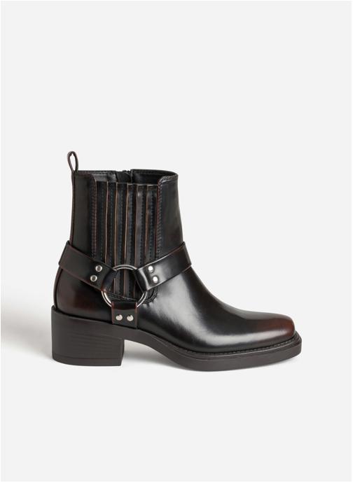 Eram Bottines basses LOICE femme bordeaux
