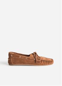 Chaussures bateaux GUILLEMETTE femme marron