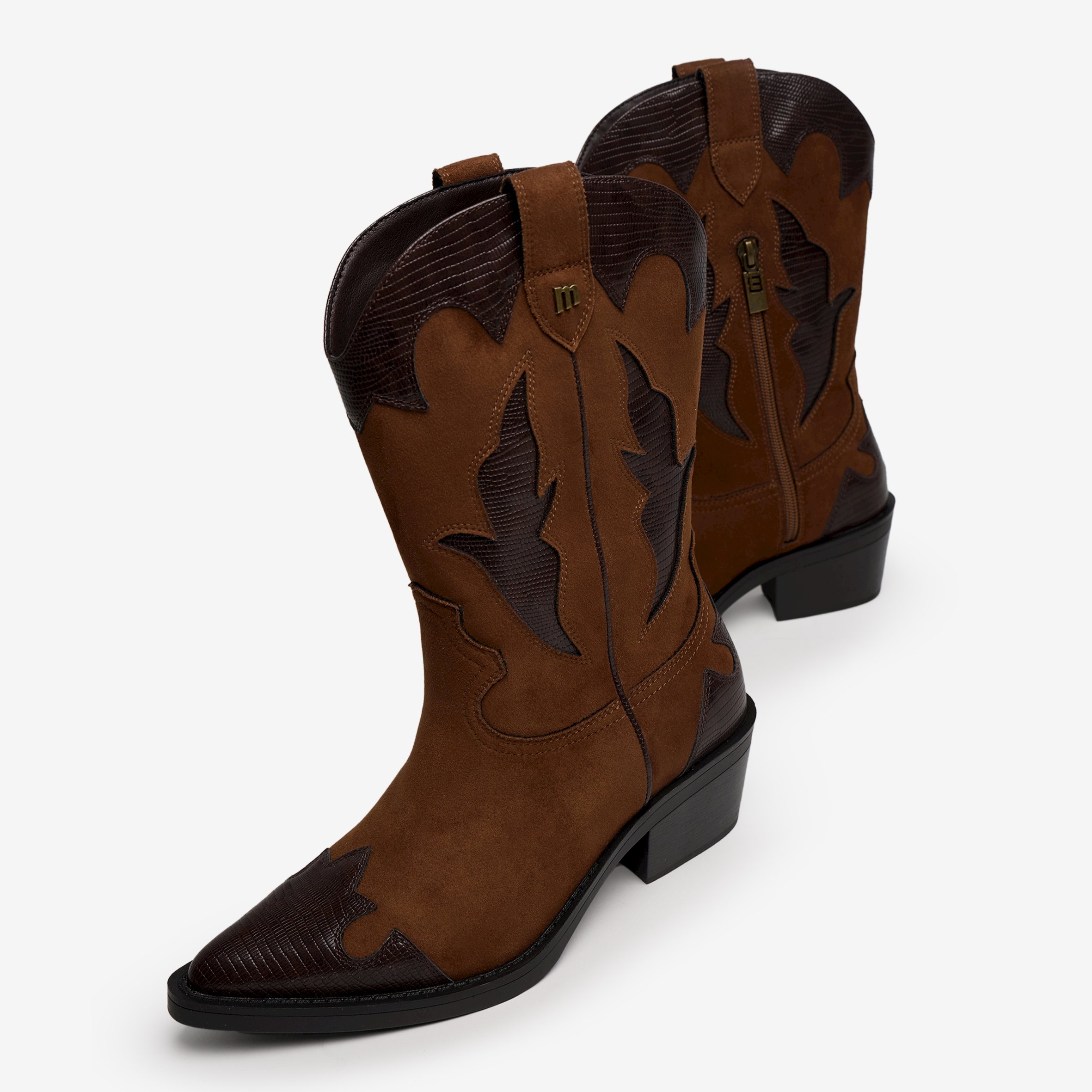 Bottes Bottes à talons Femme MTNG JOLENE marron femme marron MTNG Bottes Bottes à talons Femme MTNG JOLENE marron femme marron Marron
