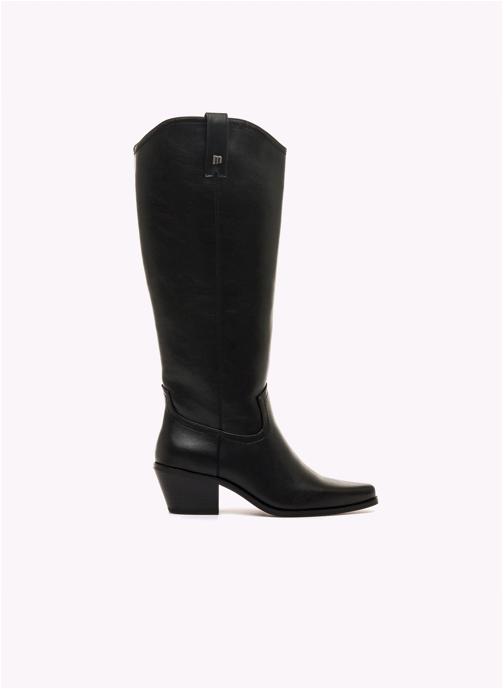 MTNG Bottes Bottes plates Femme MTNG TEXAS marron femme noir