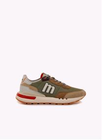 Baskets basses Sneakers Homme MTNG MILLER beige homme vert