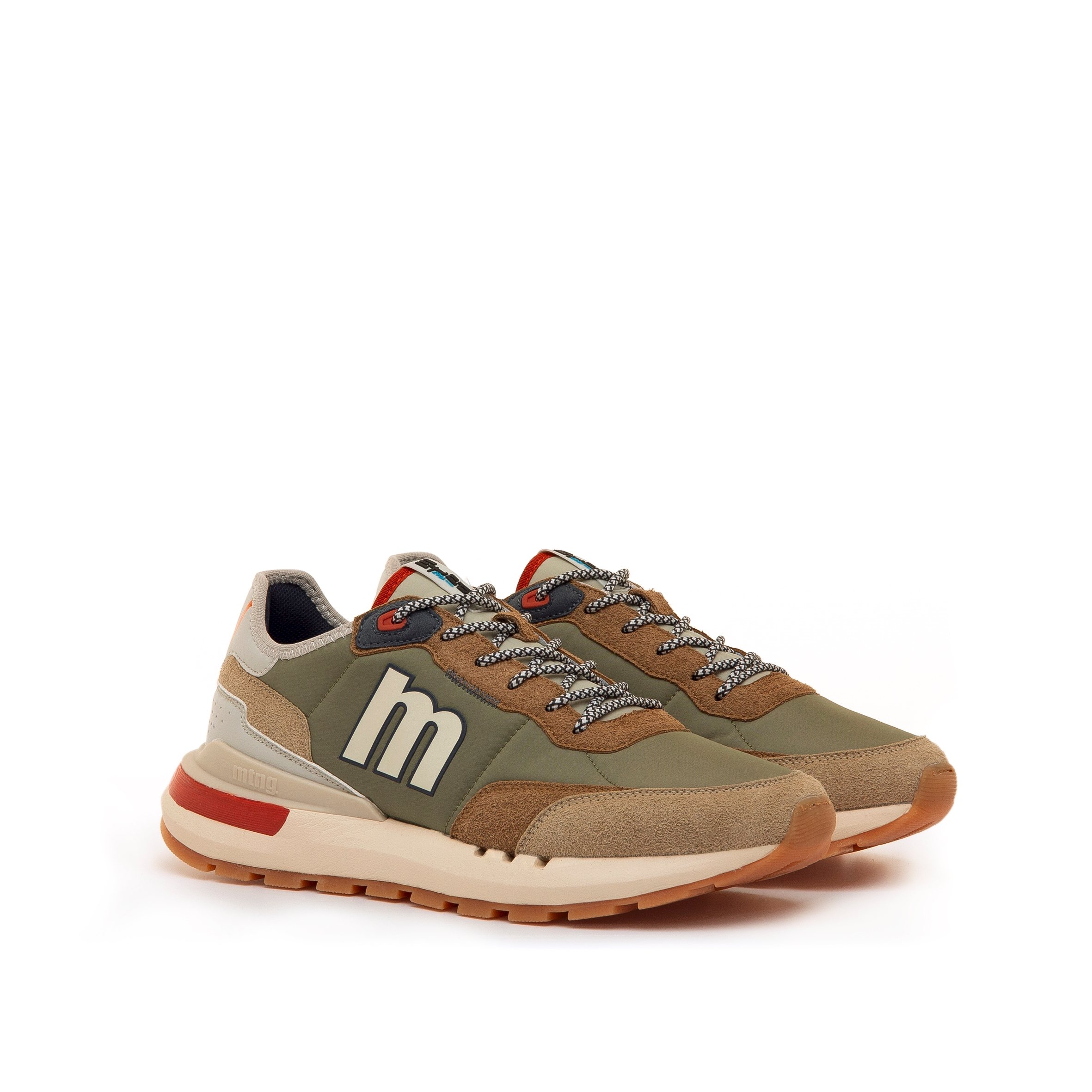 Baskets basses Sneakers Homme MTNG MILLER beige homme vert MTNG Baskets basses Sneakers Homme MTNG MILLER beige homme vert Vert