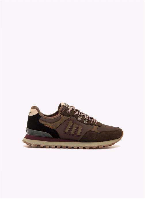 MTNG Baskets basses Sneakers Homme MTNG PORLANDOS vert homme marron