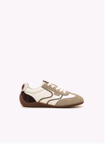 Baskets basses Sneakers Filles MTNG KIDS MONACO blanc fille marron