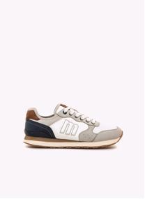 Baskets basses Sneakers Homme MTNG PORLAND blanc homme marron