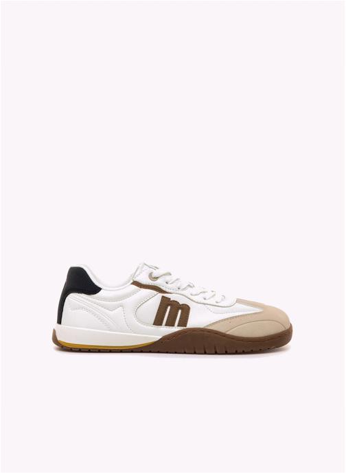 MTNG Baskets basses Sneakers Homme MTNG FREE ORBIT marron homme blanc