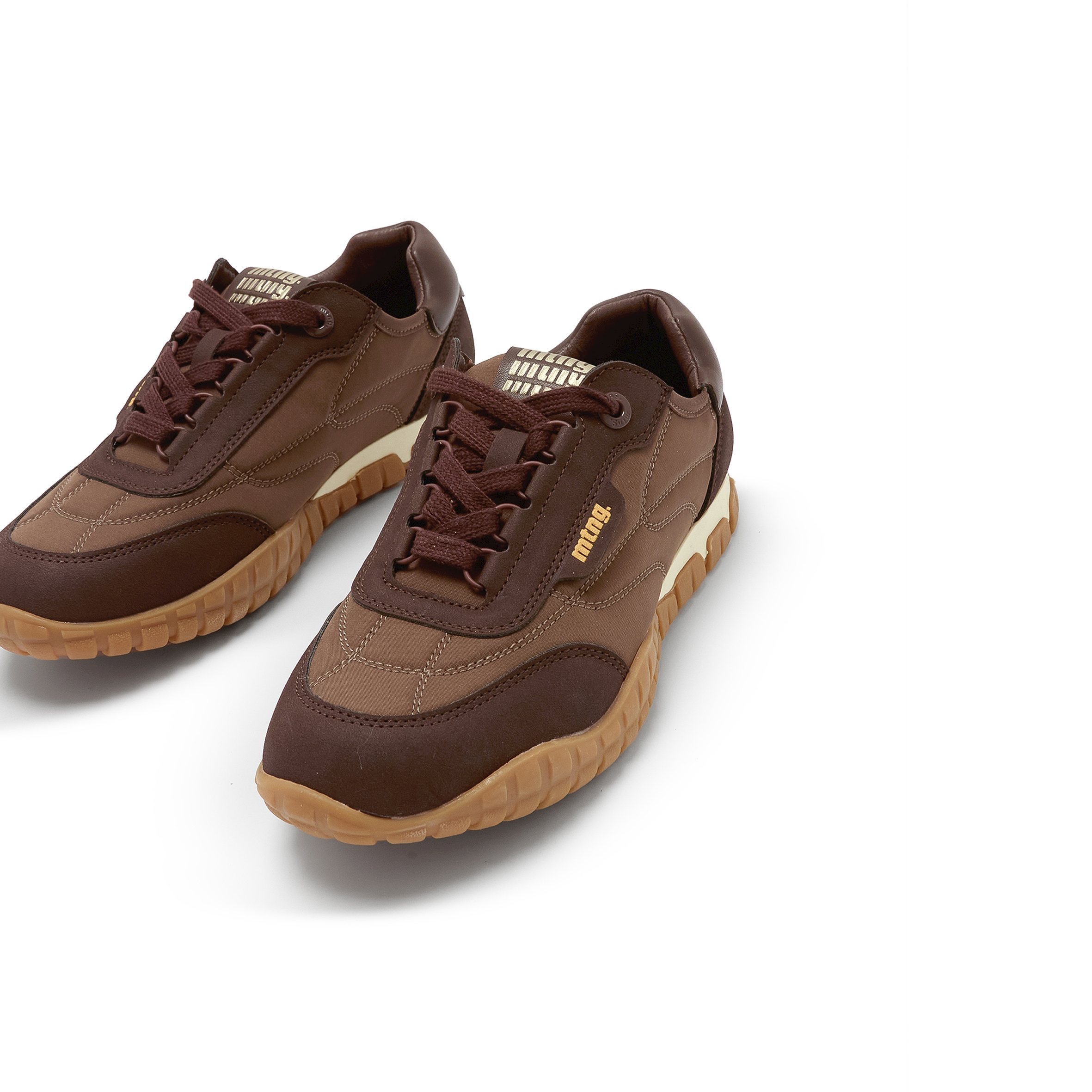 Baskets basses Sneakers Femme MTNG MARGOT beige femme marron MTNG Baskets basses Sneakers Femme MTNG MARGOT beige femme marron Marron