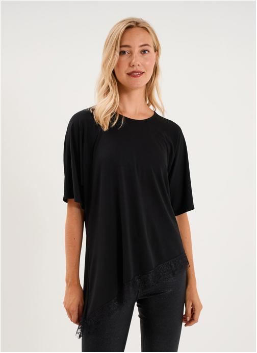 LIBERTO Tee-shirts FF_MIS3_TASYDENT femme noir