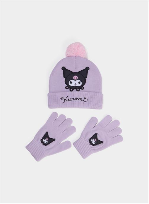Hello Kitty Bonnets SETKUROMIGIRL fille violet