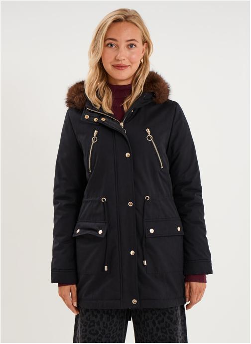 LIBERTO Parkas MIS3_GNATURE26 femme noir