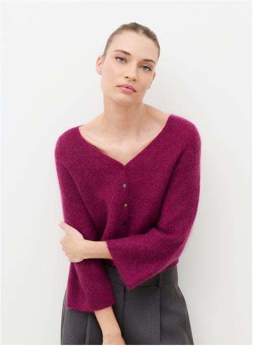 Caroll Gilets 262K-MPEARL femme violet