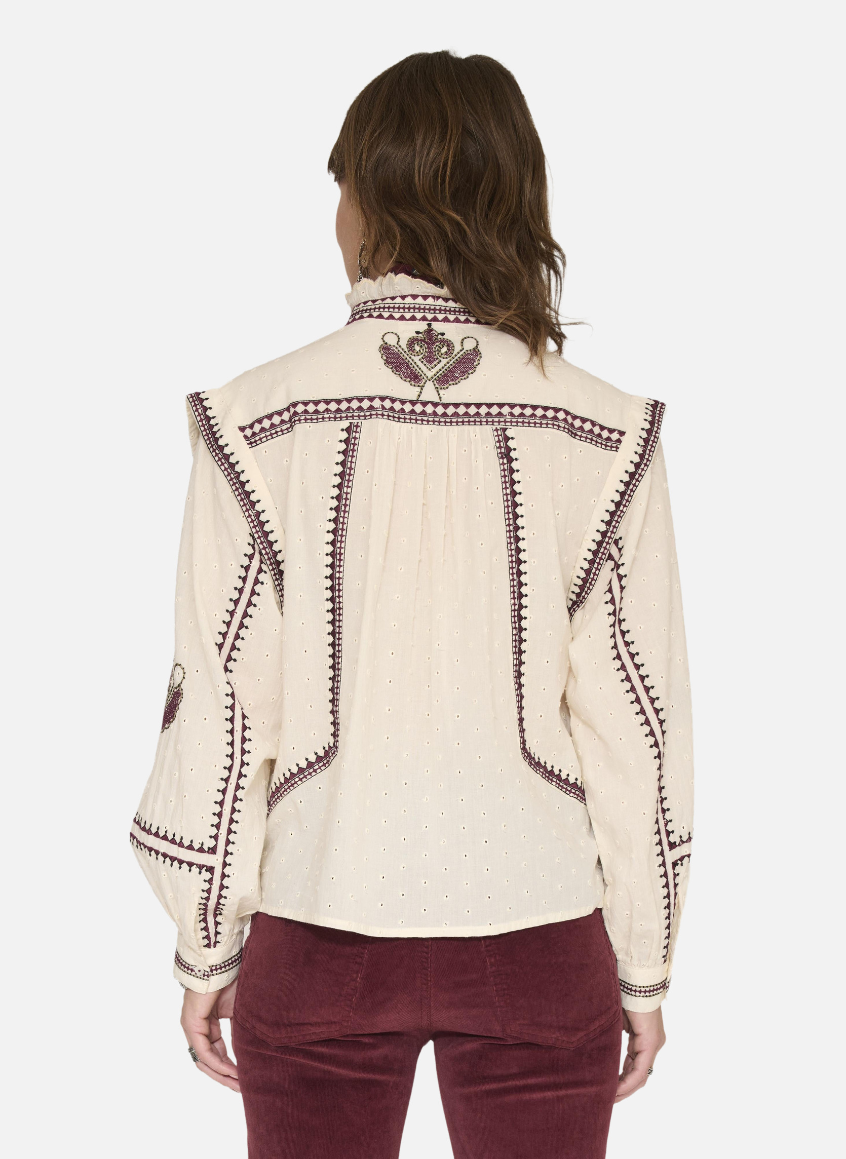 Blouses Blouse Constant Natural femme beige MKT Studio Blouses Blouse Constant Natural femme beige Beige