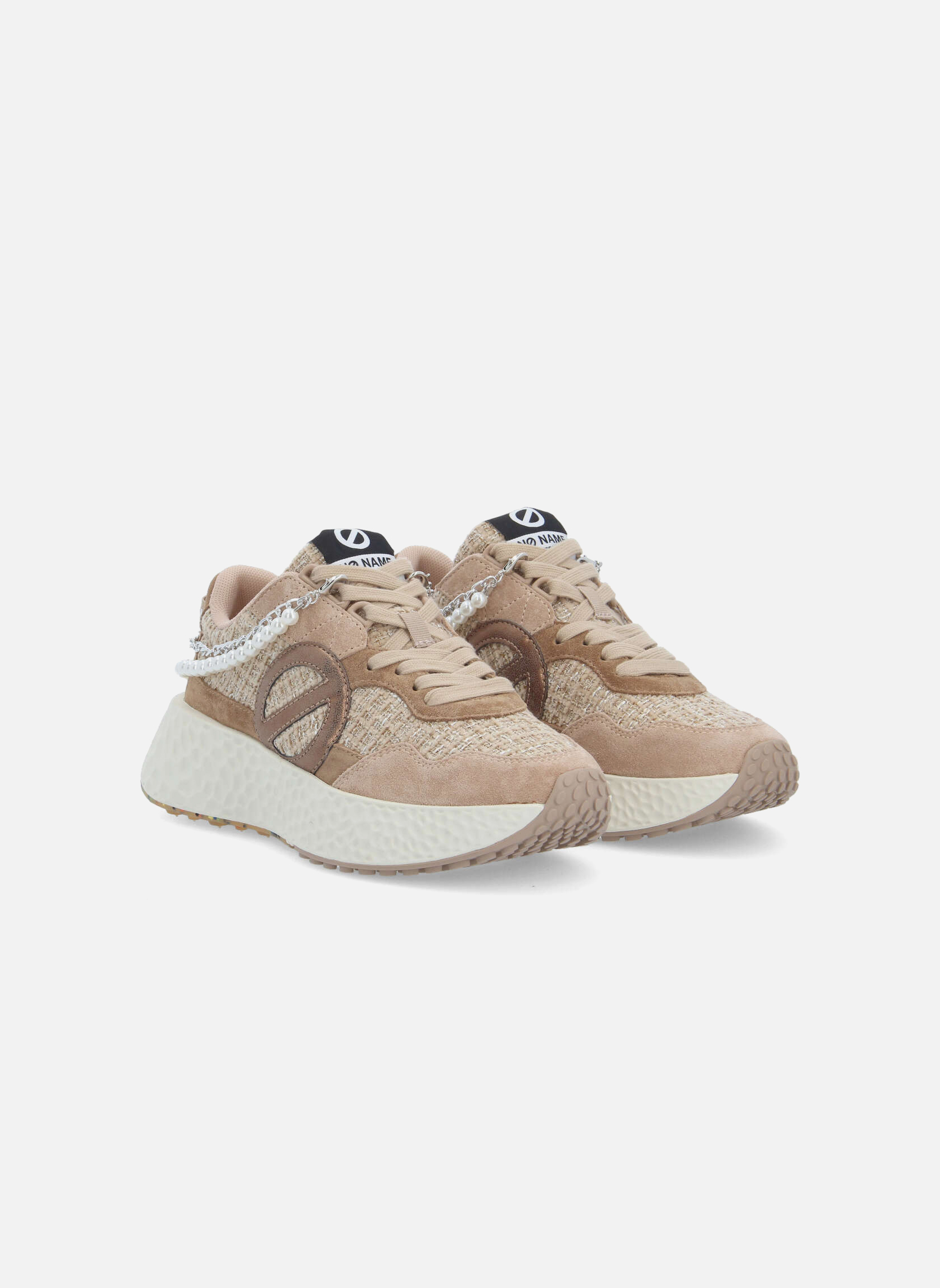 Baskets basses CARTER femme beige No Name Baskets basses CARTER femme beige Beige