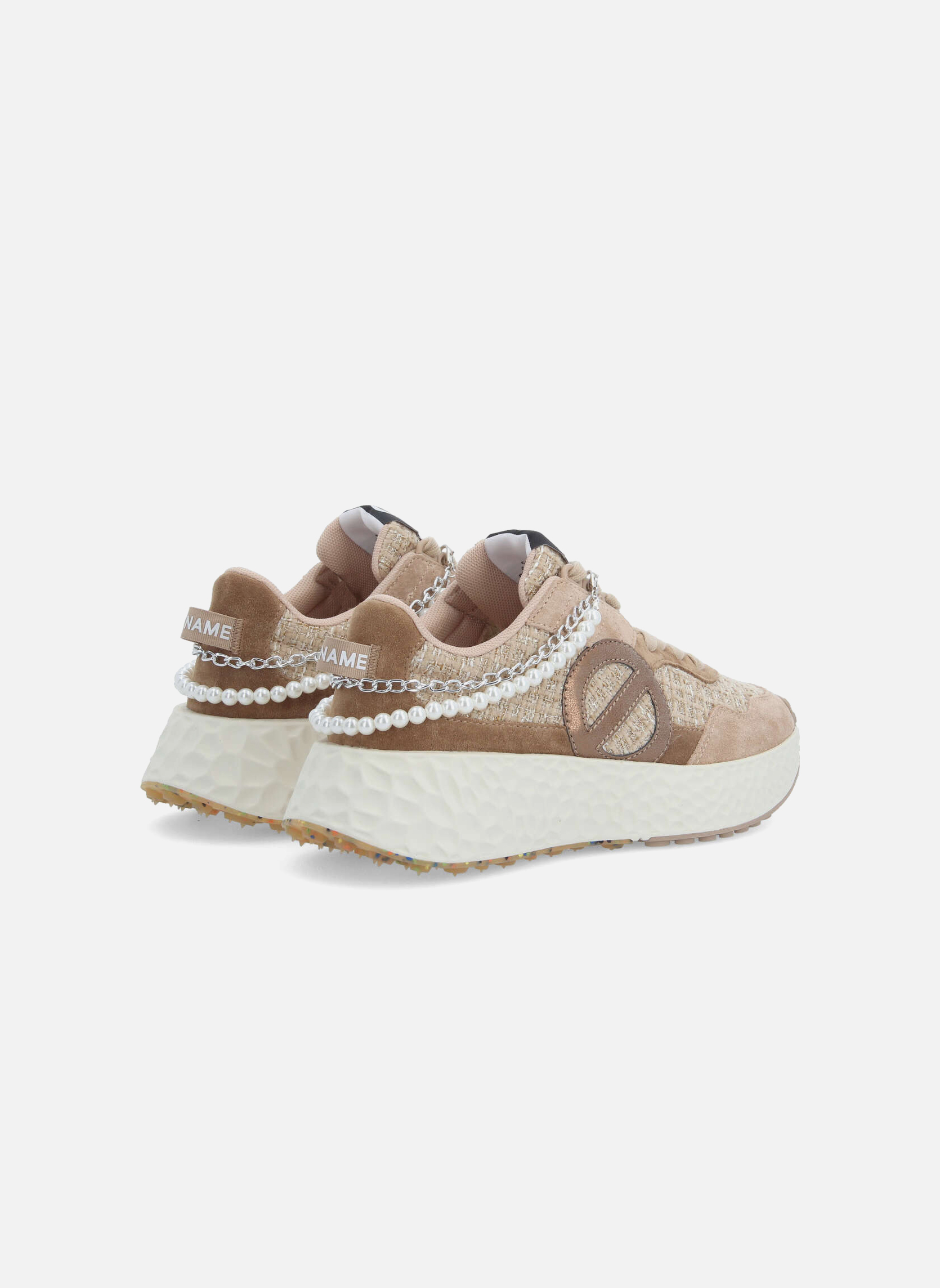 Baskets basses CARTER femme beige No Name Baskets basses CARTER femme beige Beige