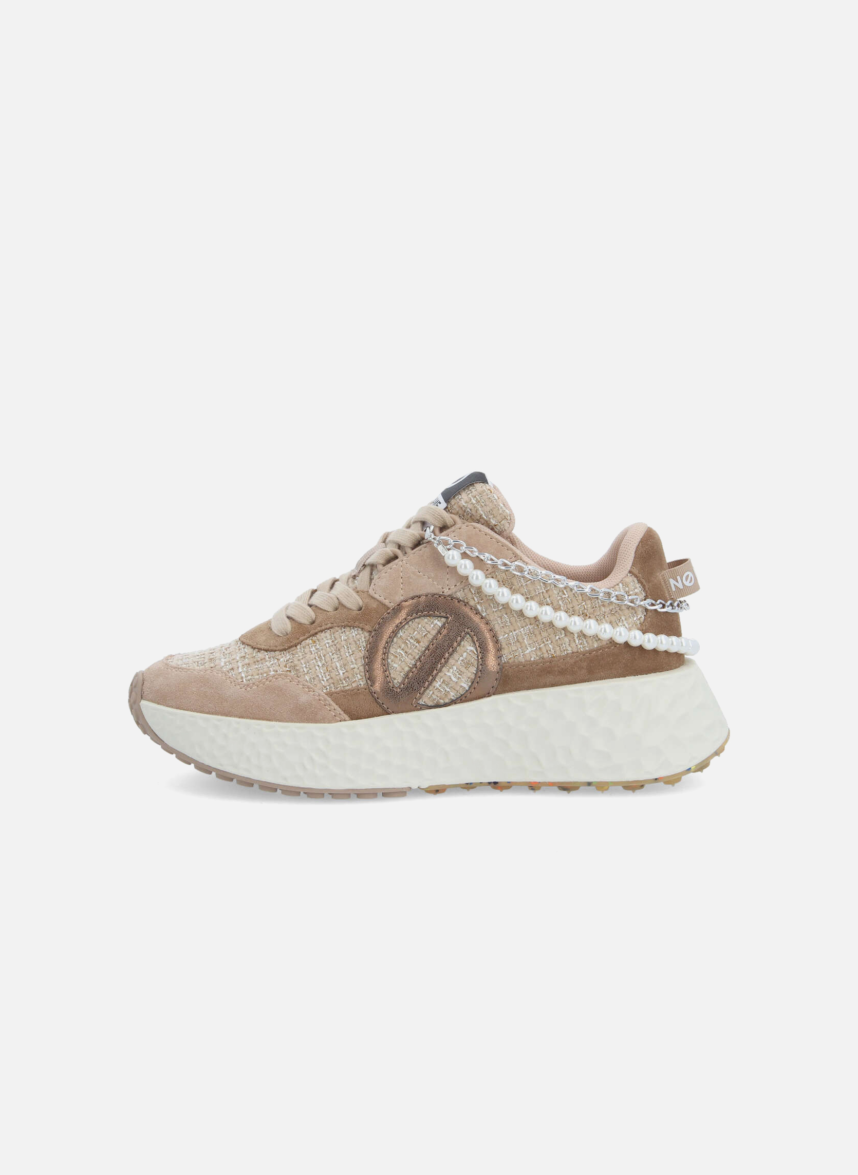 Baskets basses CARTER femme beige No Name Baskets basses CARTER femme beige Beige