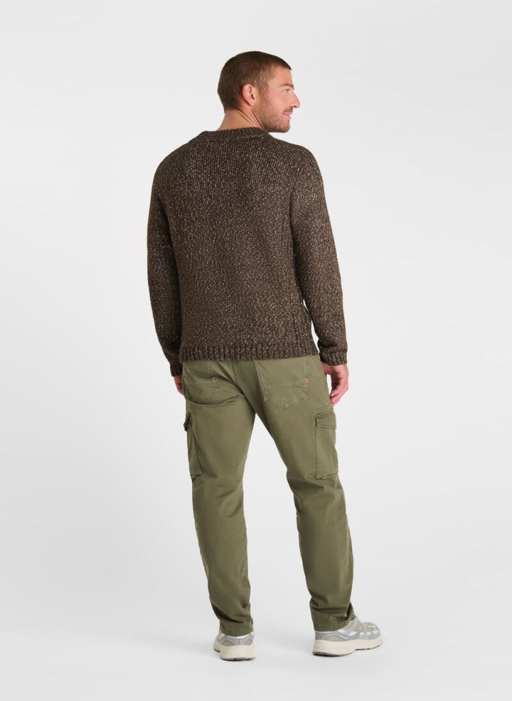 Pulls Pull TINO Brown homme marron Le temps des cerises Pulls Pull TINO Brown homme marron Marron