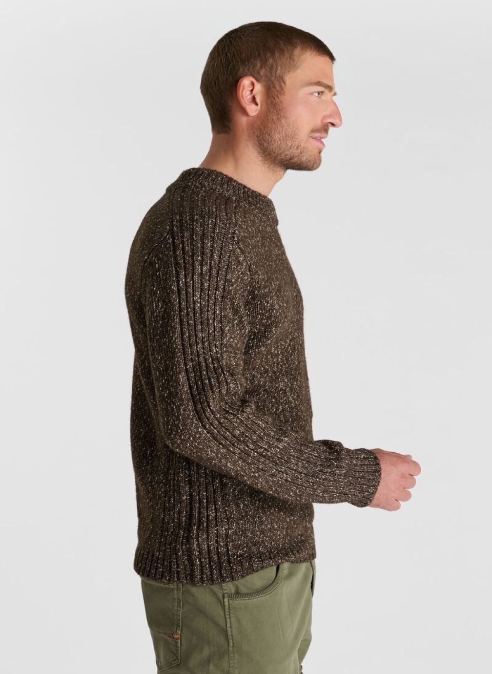 Pulls Pull TINO Brown homme marron Le temps des cerises Pulls Pull TINO Brown homme marron Marron