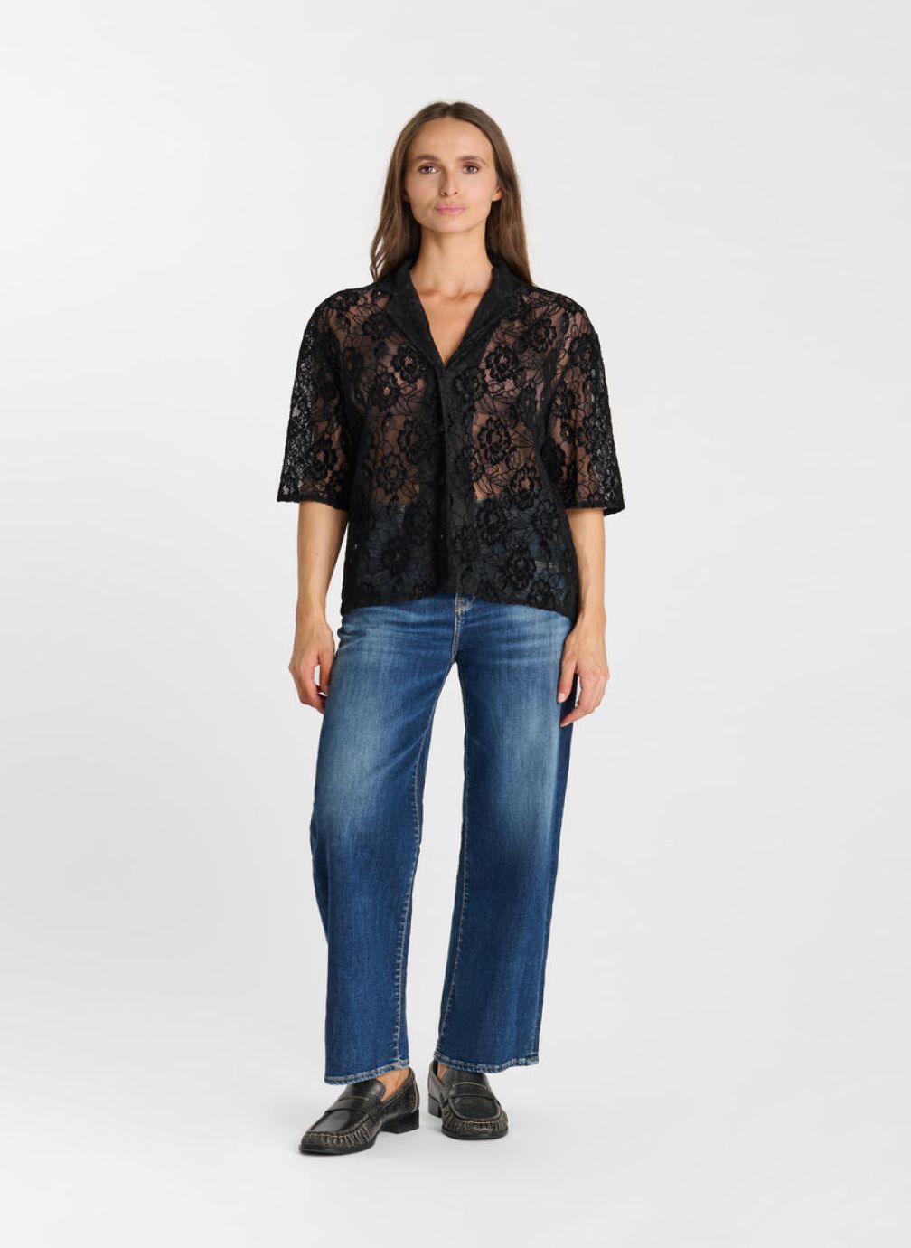 Chemises Chemise DRAZIC Black femme noir Le temps des cerises Chemises Chemise DRAZIC Black femme noir Noir