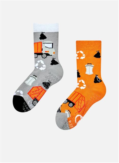 Dedoles Chaussettes anti-dérapantes Antidérapantes Enfants Camion Poubelle garçon multicolore