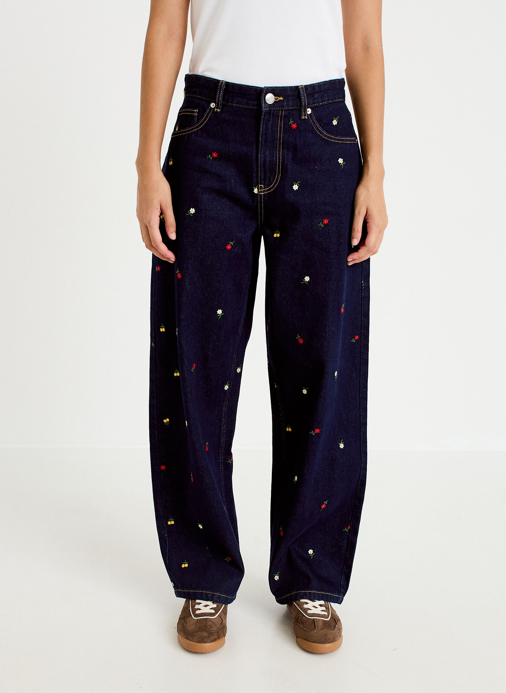 Cache Cache Jeans droit ARCHY-BROD femme bleu | Sarenza France