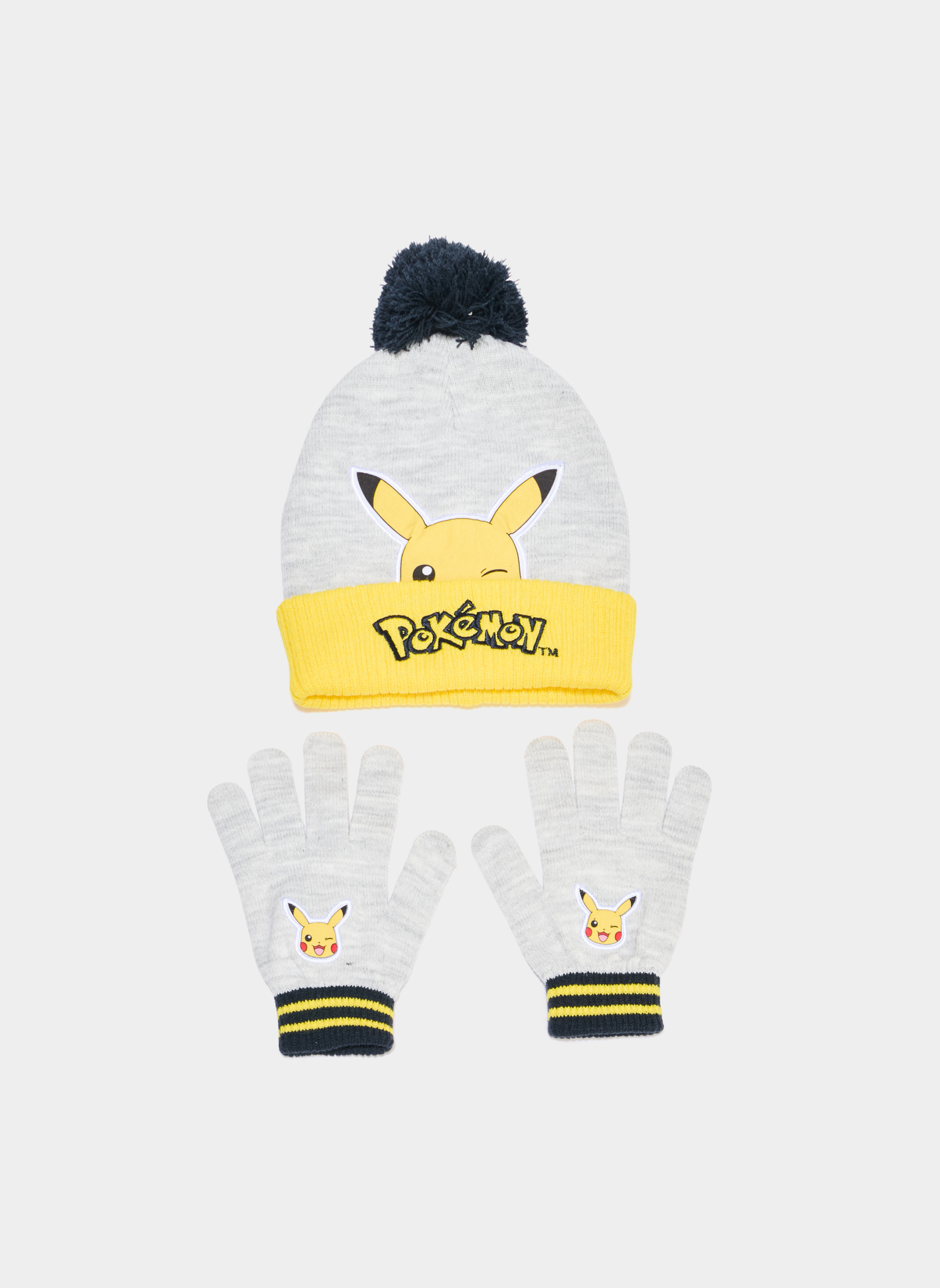 Gants SAHSETPKMN garçon gris Pokemon Gants SAHSETPKMN garçon gris Gris