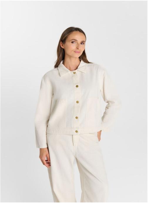 Le temps des cerises Vestes de costume Veste ORLANVEL White femme blanc