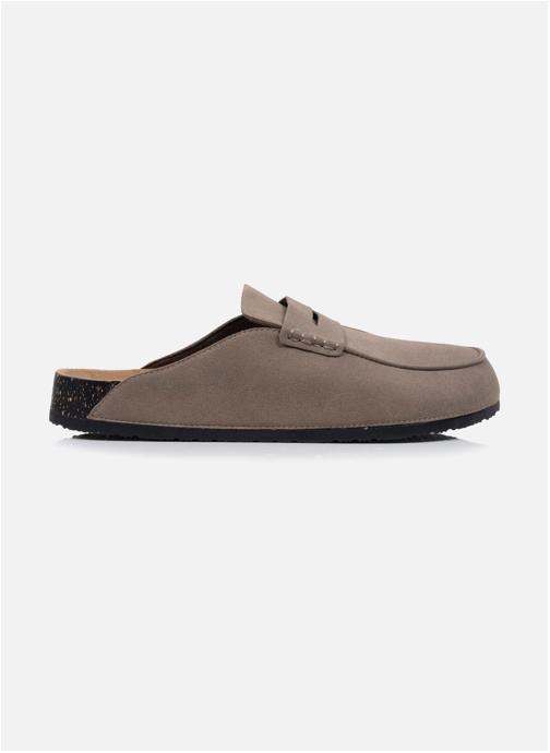 Isotoner Mules Sabots Mocassin Homme Taupe homme marron