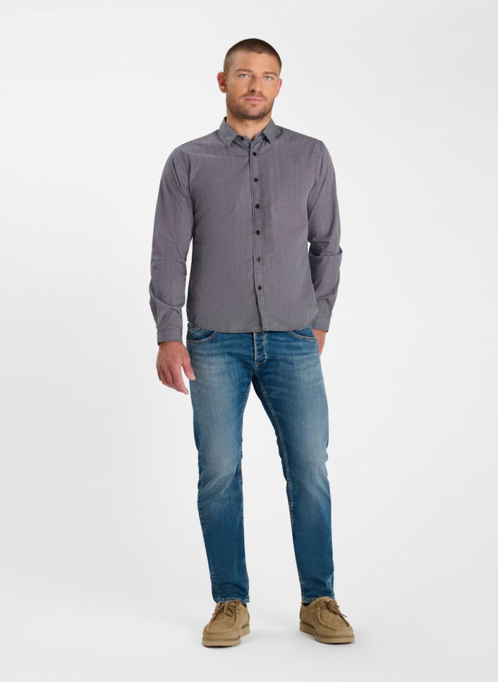 Chemises Chemise TRUKA Blue homme bleu Le temps des cerises Chemises Chemise TRUKA Blue homme bleu Bleu