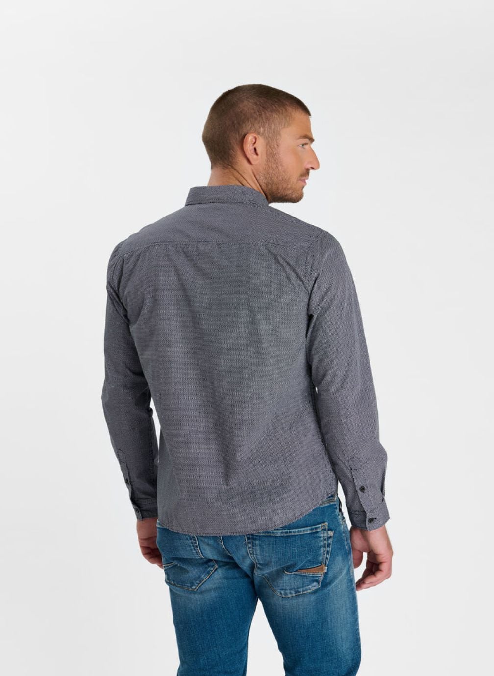 Chemises Chemise TRUKA Blue homme bleu Le temps des cerises Chemises Chemise TRUKA Blue homme bleu Bleu