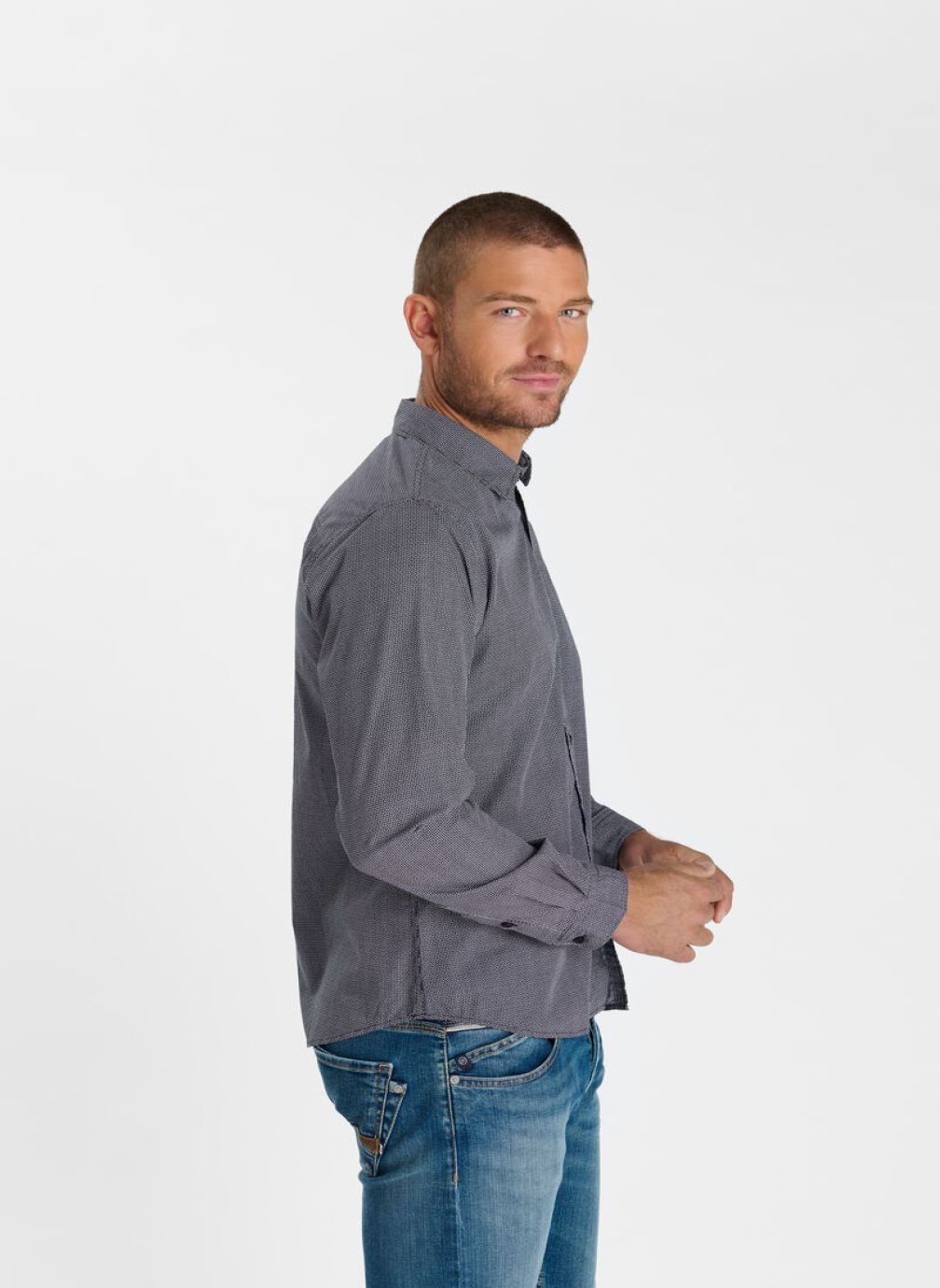 Chemises Chemise TRUKA Blue homme bleu Le temps des cerises Chemises Chemise TRUKA Blue homme bleu Bleu