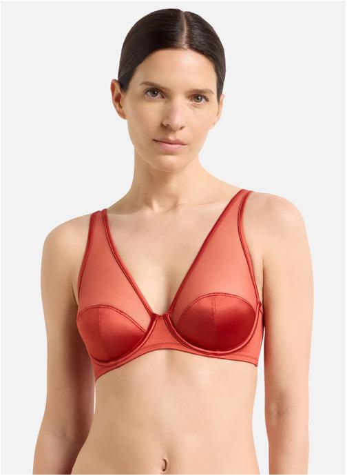Dim Soutiens-gorge D0F1SC1 femme rouge