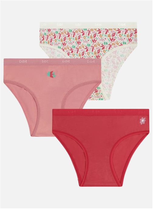 Dim Culottes D093GP3 fille rouge