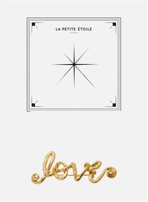 La Petite Etoile Broches femme or et bronze