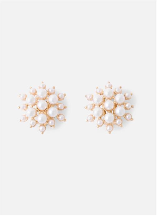Balaboosté Boucles d'oreilles femme blanc