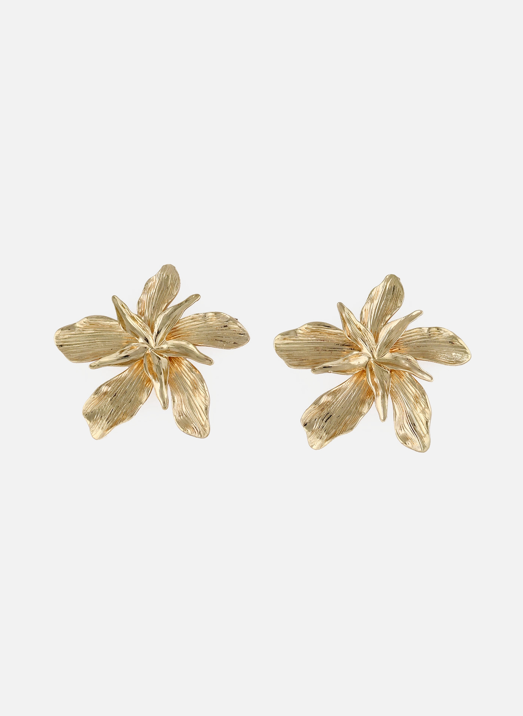 Boucles d'oreilles femme or et bronze Balaboosté Boucles d'oreilles femme or et bronze Or