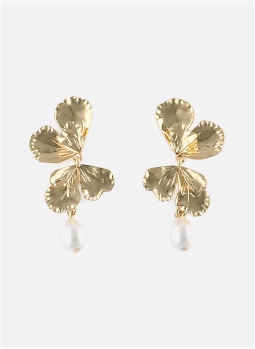 Balaboosté Boucles d'oreilles femme or et bronze