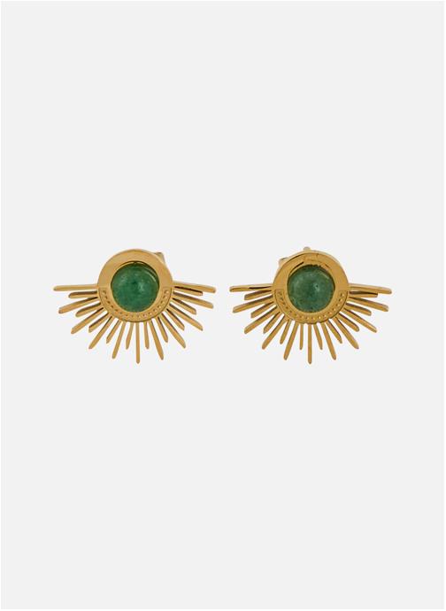Balaboosté Boucles d'oreilles femme or et bronze