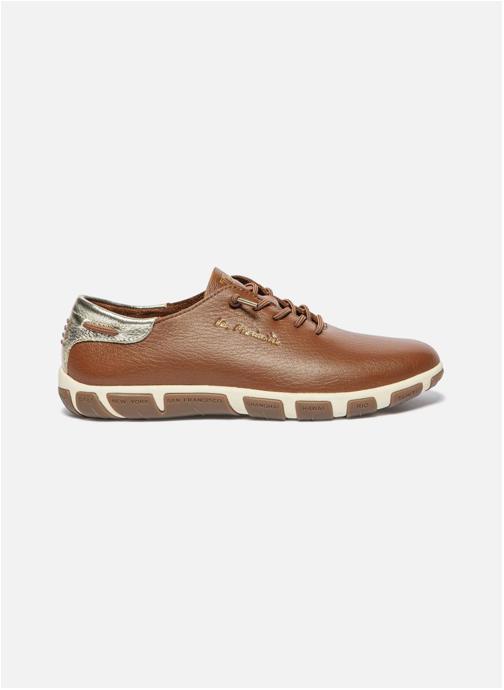 TBS Baskets basses Baskets cuir JAZLACE BLANC / SYNAGOT femme marron