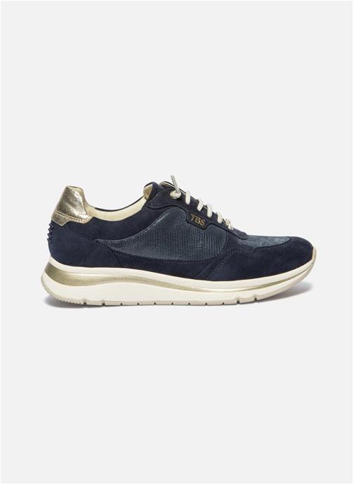 TBS Baskets basses Baskets cuir BLOLACE MARINE / OR femme bleu